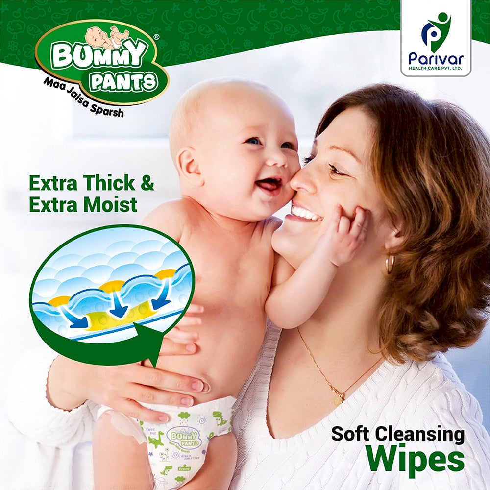 Premium Fresh Skincare Baby Wipes for Baby (72 Pieces in 1 pack) Pack of 4
