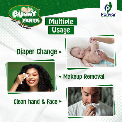 Premium Fresh Skincare Baby Wipes for Baby Pack of 1 (72 Pieces)